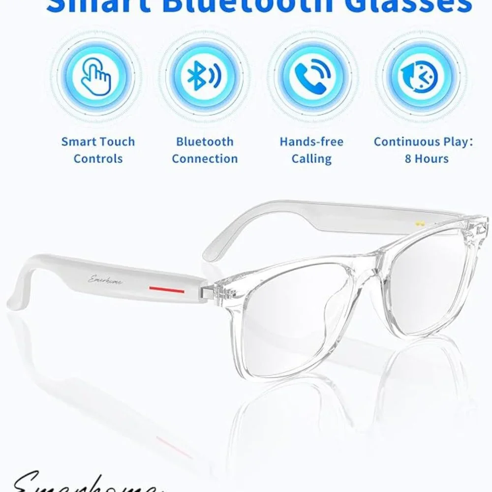 Smart Glasses - Bluetooth Glasses for Men & Women, Touch Control etc